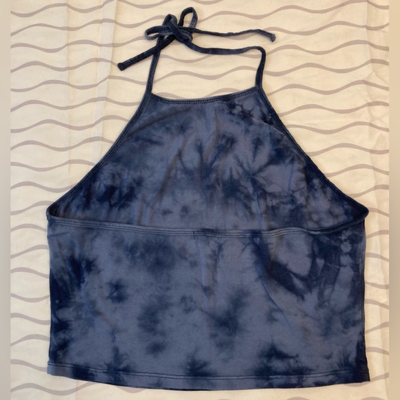 Garage Tie Dye Crop Top Size Large - Picture 2 of 5